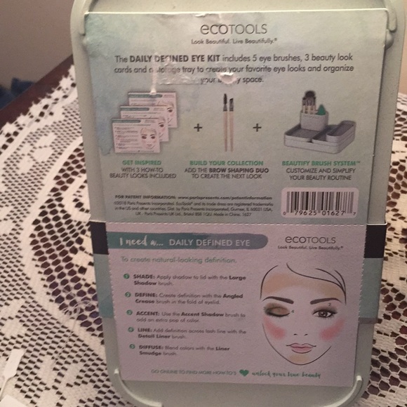 Eco tools daily defined makeup eye brush’s - Picture 2 of 3